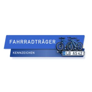 Fahrradträger-Kennzeichen