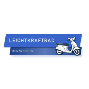 Leichtkraftrad-Kennzeichen